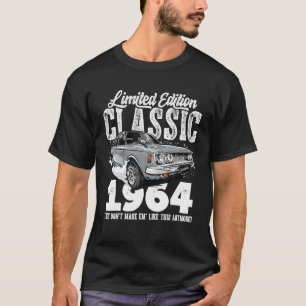 60e Verjaardag  Klassieke Auto 1964 B Dag 60 T-shirt