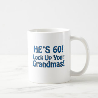 60e verjaardag koffiemok