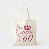 60e verjaardag koningin tote bag (Voorkant)