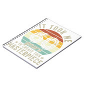 60e verjaardag kostte het me 60 jaar om deze maand notitieboek (Linkerzijde)