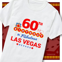 60e verjaardag Las Vegas welkomstbord feest squad
