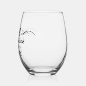 60e verjaardag Limited Edition 1964 Wijnglas Zonder Voet (Links)