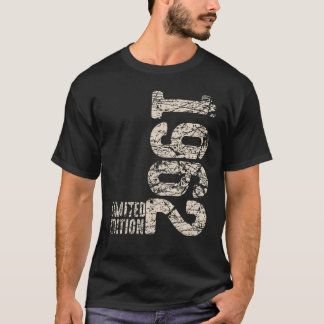 60e verjaardag Mannen dames 60 jaar 1962 39 T-shirt