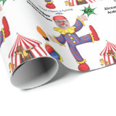 60e verjaardag Mannen nieuwe funny clown epic Amaz Cadeaupapier (Rol Hoek)