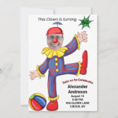 60e verjaardag Mannen nieuwe funny clown epic Amaz Kaart (Voorkant)