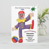 60e verjaardag Mannen nieuwe funny clown epic Amaz Kaart (Staand voorkant)