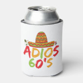 60e verjaardag Mexicaanse Partij Cinco de Mayo Fie Blikjeskoeler (Blikje Voorkant)