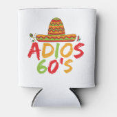 60e verjaardag Mexicaanse Partij Cinco de Mayo Fie Blikjeskoeler (Voorkant)