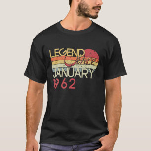 60e verjaardag Mijn 60 jaar oude leggende sinds ja T-shirt