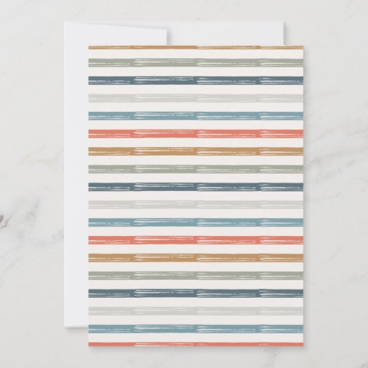 60e verjaardag moderne rustieke stijlvolle typogra (Achterkant)