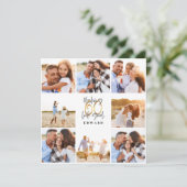 60e verjaardag moderne zwarte en goudprijs (Staand voorkant)