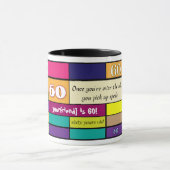 60e verjaardag Mok (Midden)