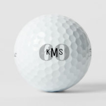 60e verjaardag Monogram Titleist Pro V1 golfballen