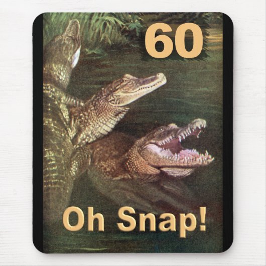 60e verjaardag muismat (Voorkant)