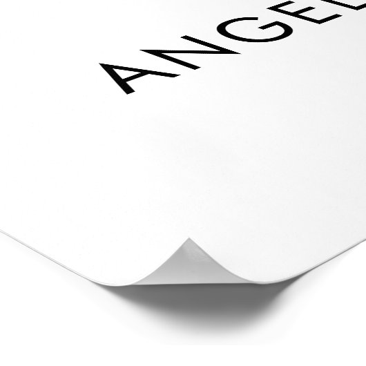 60e verjaardag nummer 60 23 Fotocollage Poster (Hoek)