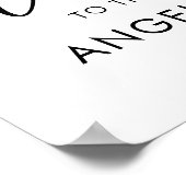 60e verjaardag nummer 60 23 foto's Kijk wie 60 is Poster (Hoek)