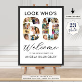 60e verjaardag nummer 60 23 foto's Kijk wie 60 is Poster