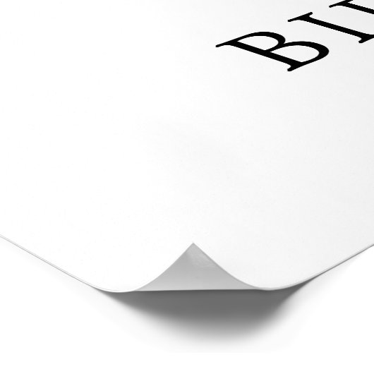 60e verjaardag Paarse roze bloem Welkomstteken Poster (Hoek)