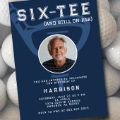 60e verjaardag Party Foto Moderne Golf Marine Kaart