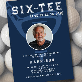 60e verjaardag Party Foto Moderne Golf Marine Kaart