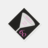 60e verjaardag Party Papieren servetten (Hoek)
