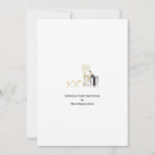 60e verjaardag Persoonlijke uitnodiging (Achterkant)