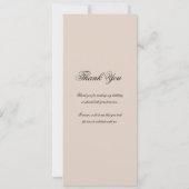 60e verjaardag programma Gold Bedankt Champagne (Achterkant)