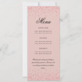 60e Verjaardag Programma Menu Bedankt Roos Gold Bl (Achterkant)