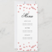 60e verjaardag Programma Roos Gold Glitter met Men (Achterkant)