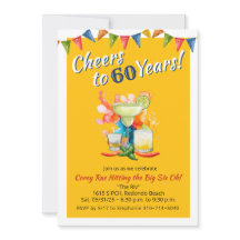 60e verjaardag Proost op 60 jaar Mexicaans feest