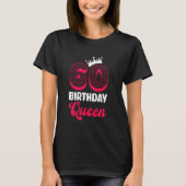 60e verjaardag QUEEN Vrouwen Verjaardag T-shirt (Voorkant)