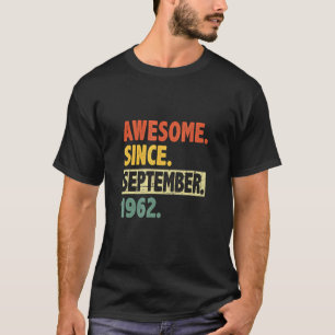 60e verjaardag Retro 60 jaar oud Geweldige sinds s T-shirt