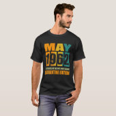 60e verjaardag Retro Limited Edition 1962 Quara T-shirt (Voorkant volledig)