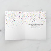 60e verjaardag Retrotypemachine Kaart (Binnen)