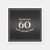 60e verjaardag Rockstar Gitaar Amp Speaker Kabinet Servet (Voorkant)