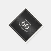 60e verjaardag Rockstar Gitaar Amp Speaker Kabinet Servet (Hoek)