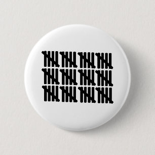 60e verjaardag ronde button 5,7 cm