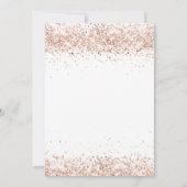 60e verjaardag roos gouden ballonnen wit kaart (Achterkant)