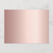 60e verjaardag roos gouden zwarte diamanten briefkaart (Achterkant)