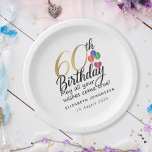 60e Verjaardag Script Gold Typografie Modern Feest