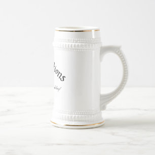 60e verjaardag Stein Bierpul