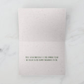 60e verjaardag Succulent Plant op Terrazzo Kaart (Binnen)