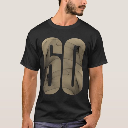 60e verjaardag t-shirt (Voorkant)