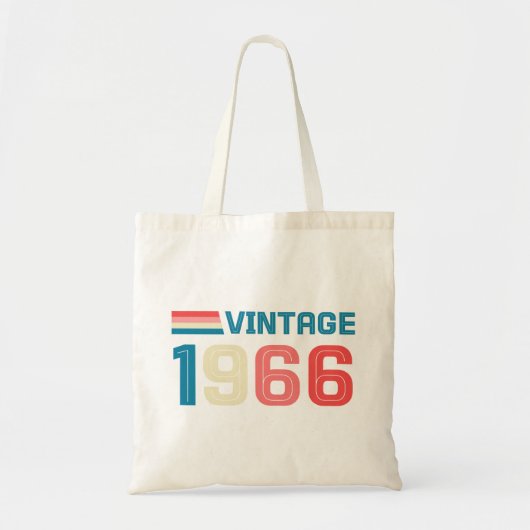 60E VERJAARDAG TOTE BAG (Voorkant)