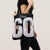 60e verjaardag tote bag (Dichtbij)
