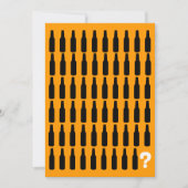 60e verjaardag uitnodigingen - Beer Cheers! (Voorkant)