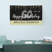 60e verjaardag van Confetti Spandoek (Beurs)