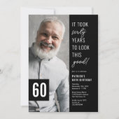 60e verjaardag van de 60e verjaardag van het 60e z kaart (Voorkant)