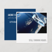 60e verjaardag van de auto - Draaiende hoofden Kaart (Voorkant / Achterkant)