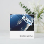 60e verjaardag van de auto - Draaiende hoofden Kaart (Staand voorkant)